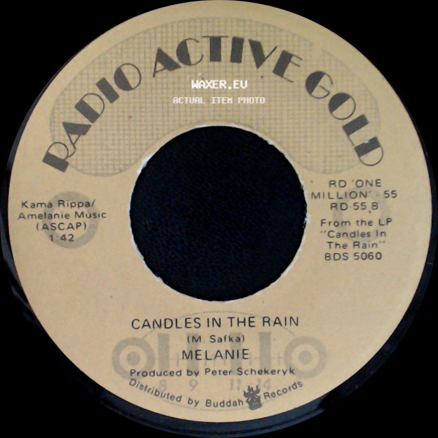 Melanie With The Edwin Hawkins Singers / Melanie - Lay Down / Candles In The Rain side B