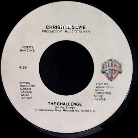 Christine Mcvie - The Challenge / Love Will Show Us How side A