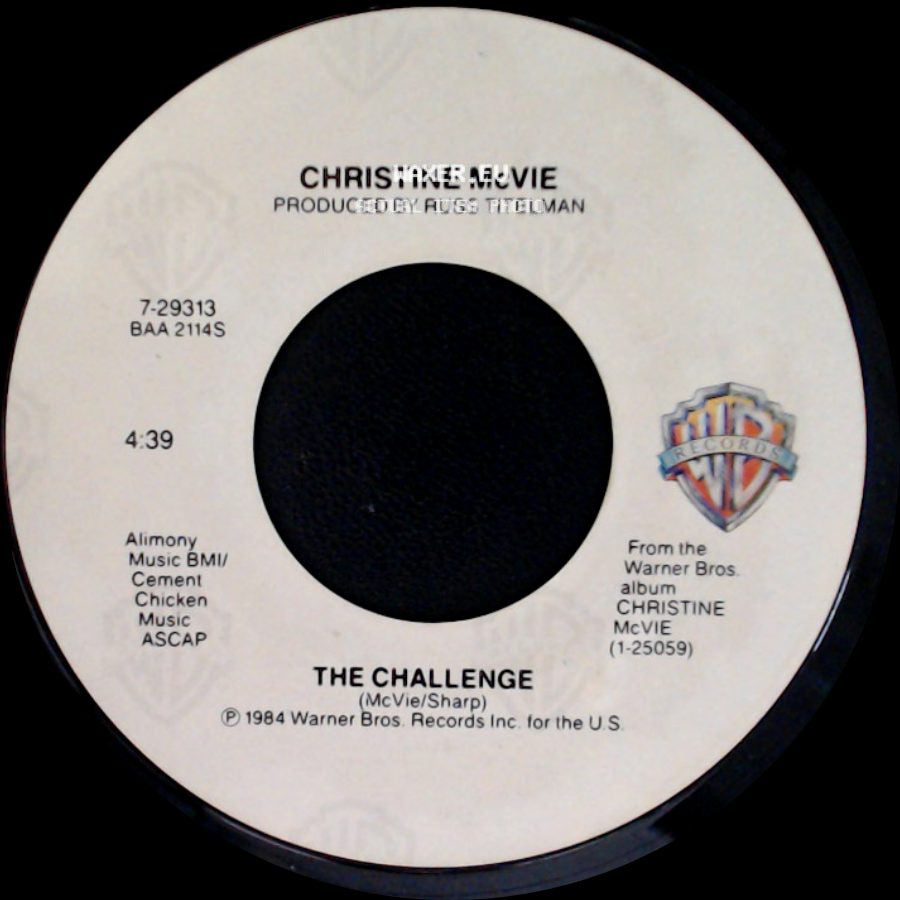 Christine Mcvie - The Challenge / Love Will Show Us How side A