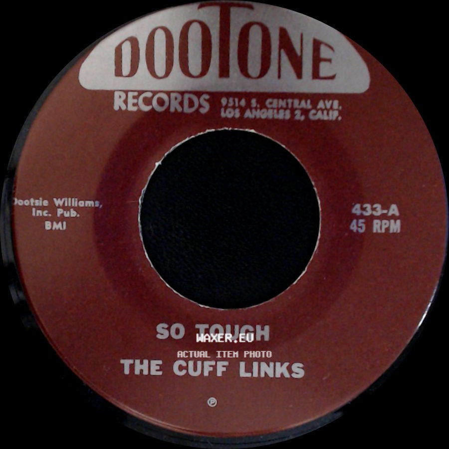 The Cuff Links - My Love Is With You / So Tough side B