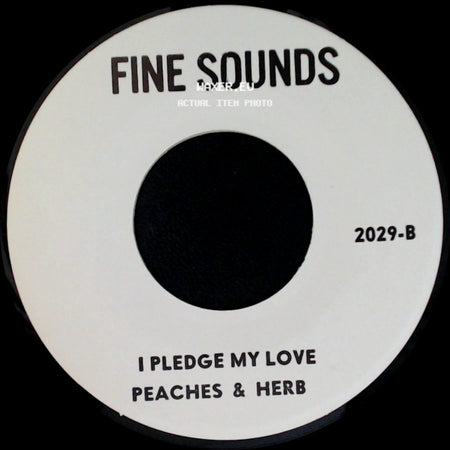 Peaches & Herb / The Crystals - I Pledge My Love / There's No Other Like My Baby side A