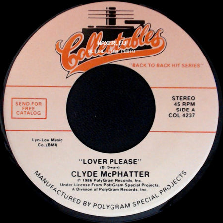 Clyde Mcphatter / The Diamonds - Lover Please / She Say (Oom Dooby Doom) side A