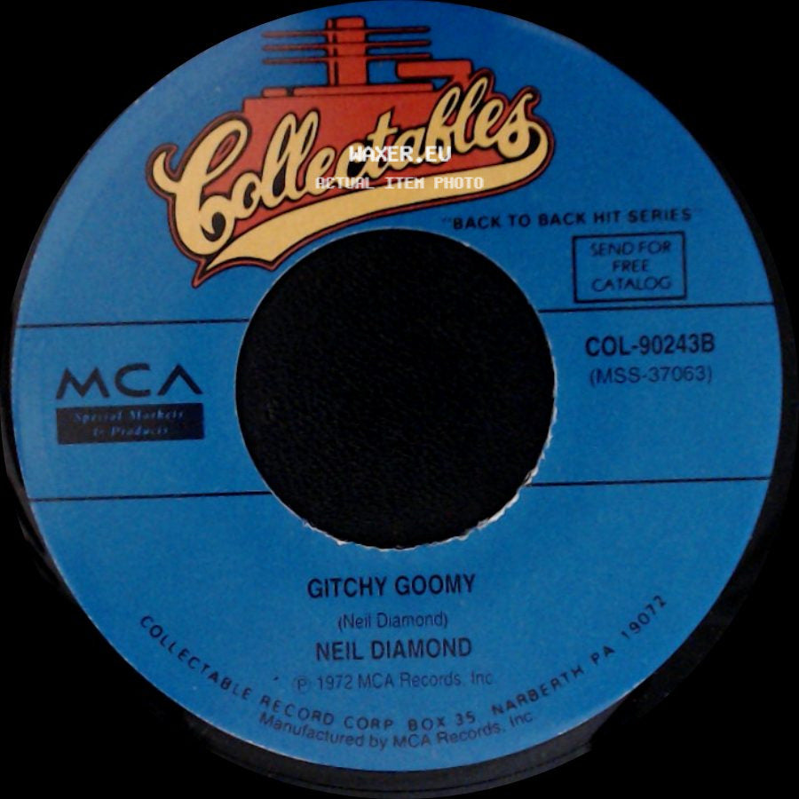 Neil Diamond - Gitchy Goomy / Song Sung Blue side A