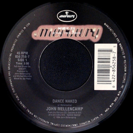 John Mellencamp - Dance Naked / R.O.C.K. In The U.S.A. (A Salute To The 60's) side A