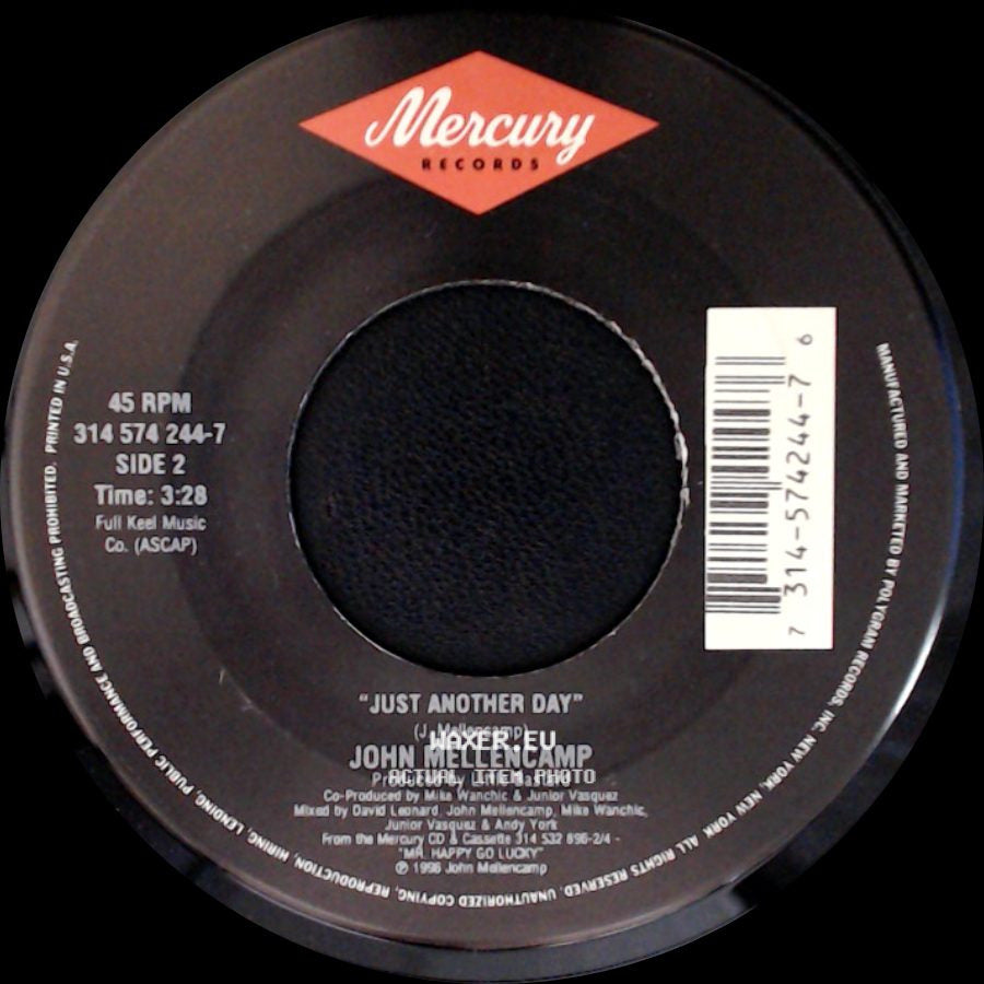 John Mellencamp - Key West Intermezzo (I Saw You First) (Edit) / Just Another Day side B