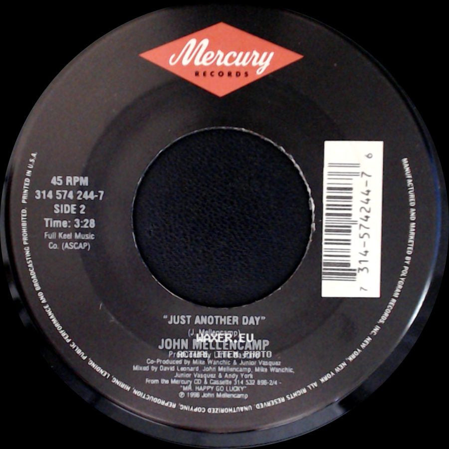 John Mellencamp - Key West Intermezzo (I Saw You First) (Edit) / Just Another Day side B