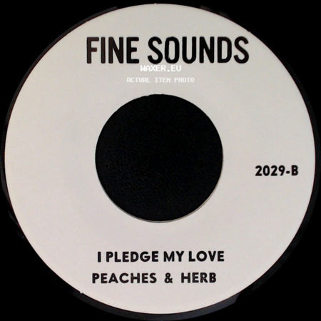The Crystals / Peaches & Herb - There's No Other Like My Baby / I Pledge My Love side B