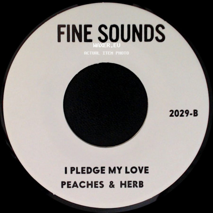 The Crystals / Peaches & Herb - There's No Other Like My Baby / I Pledge My Love side B