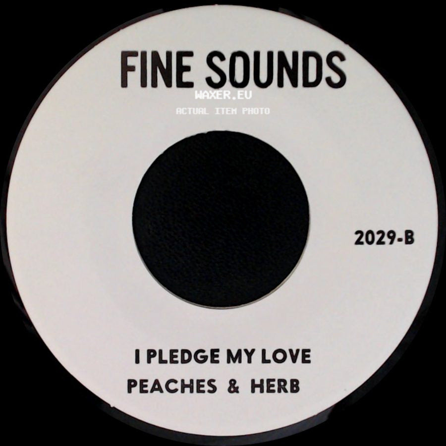 The Crystals / Peaches & Herb - There's No Other Like My Baby / I Pledge My Love side B