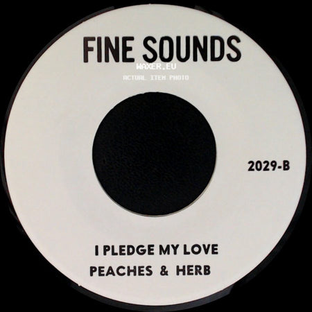 Peaches & Herb / The Crystals - I Pledge My Love / There's No Other Like My Baby side A