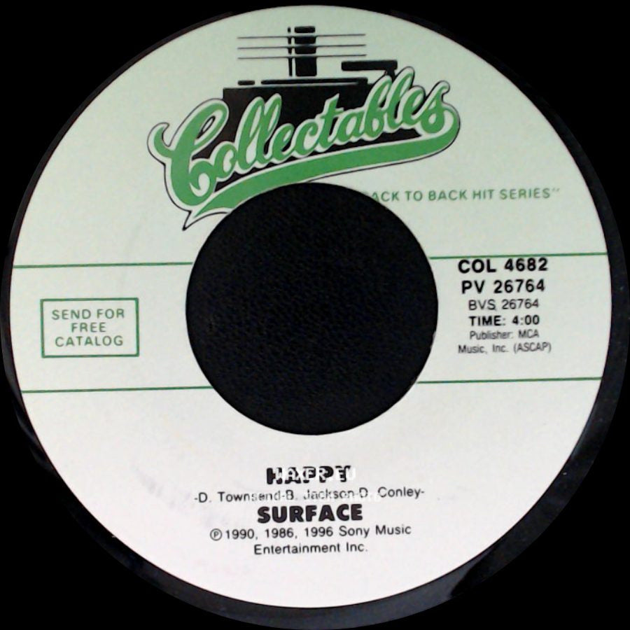 Surface - Happy / The First Time side A