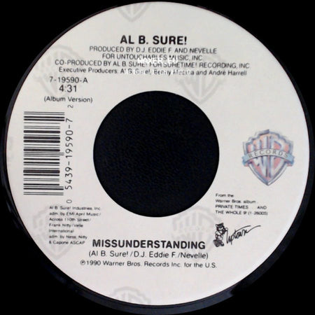 Al B. Sure! - Missunderstanding / Missunderstanding side A