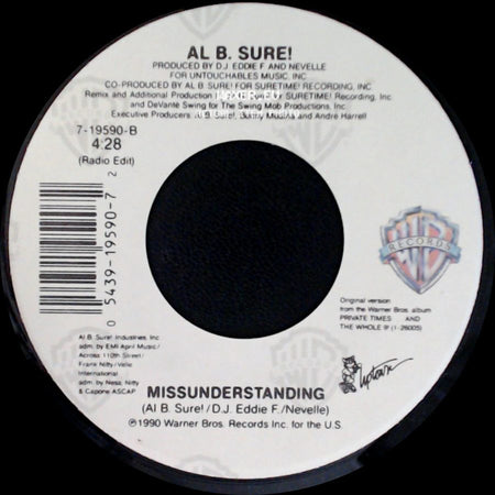 Al B. Sure! - Missunderstanding / Missunderstanding side B