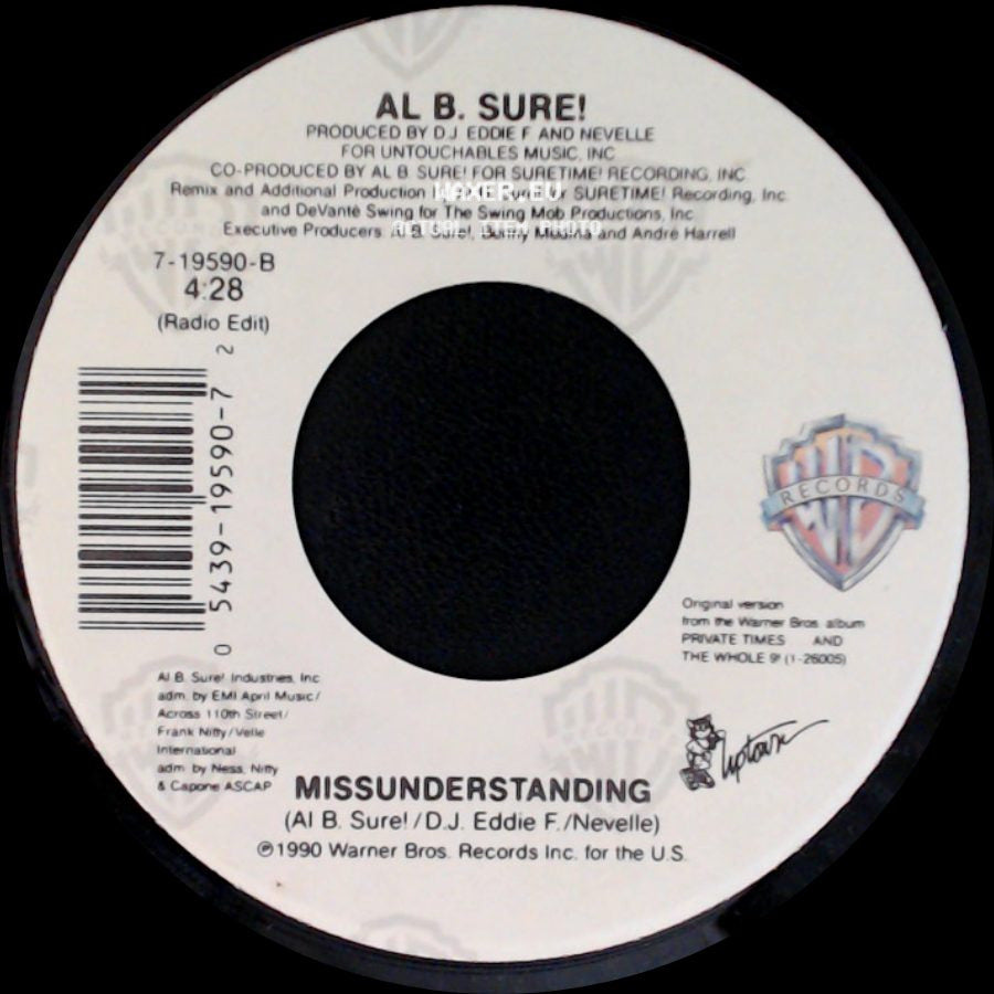 Al B. Sure! - Missunderstanding / Missunderstanding side A
