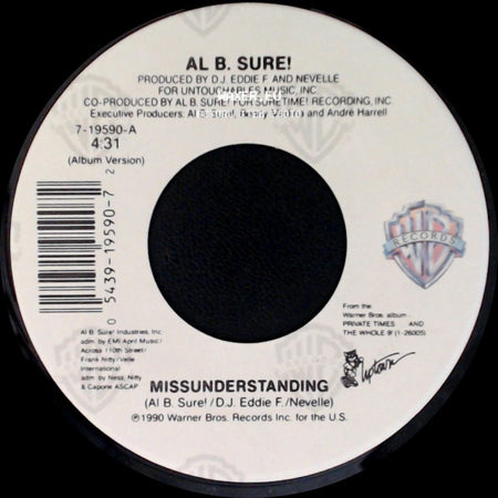 Al B. Sure! - Missunderstanding / Missunderstanding side B