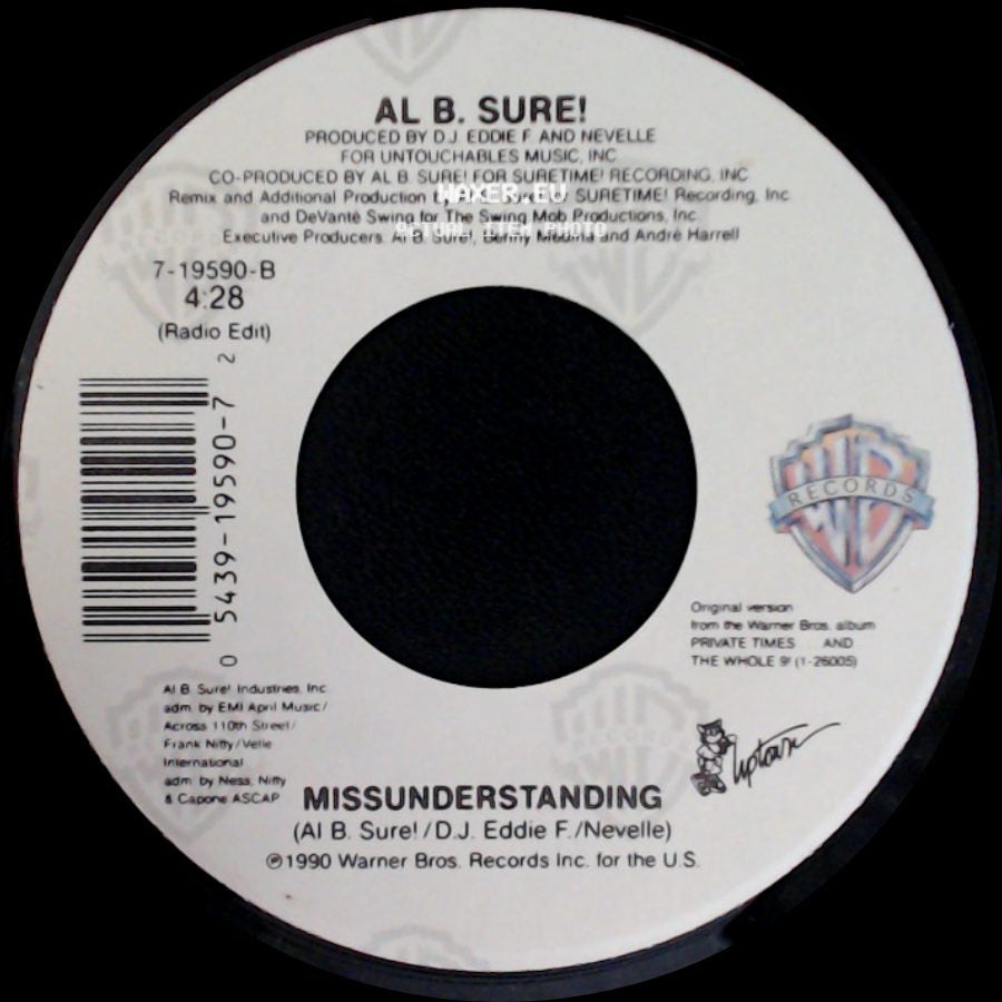 Al B. Sure! - Missunderstanding / Missunderstanding side B