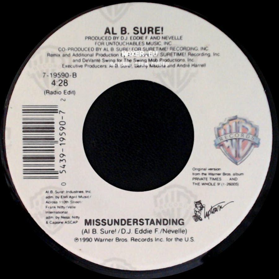 Al B. Sure! - Missunderstanding / Missunderstanding side A