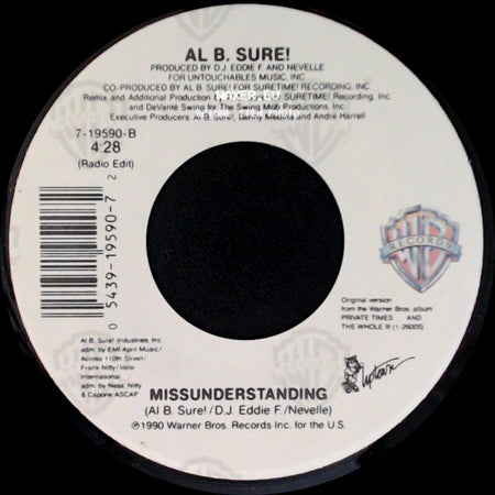 Al B. Sure! - Missunderstanding / Missunderstanding side A