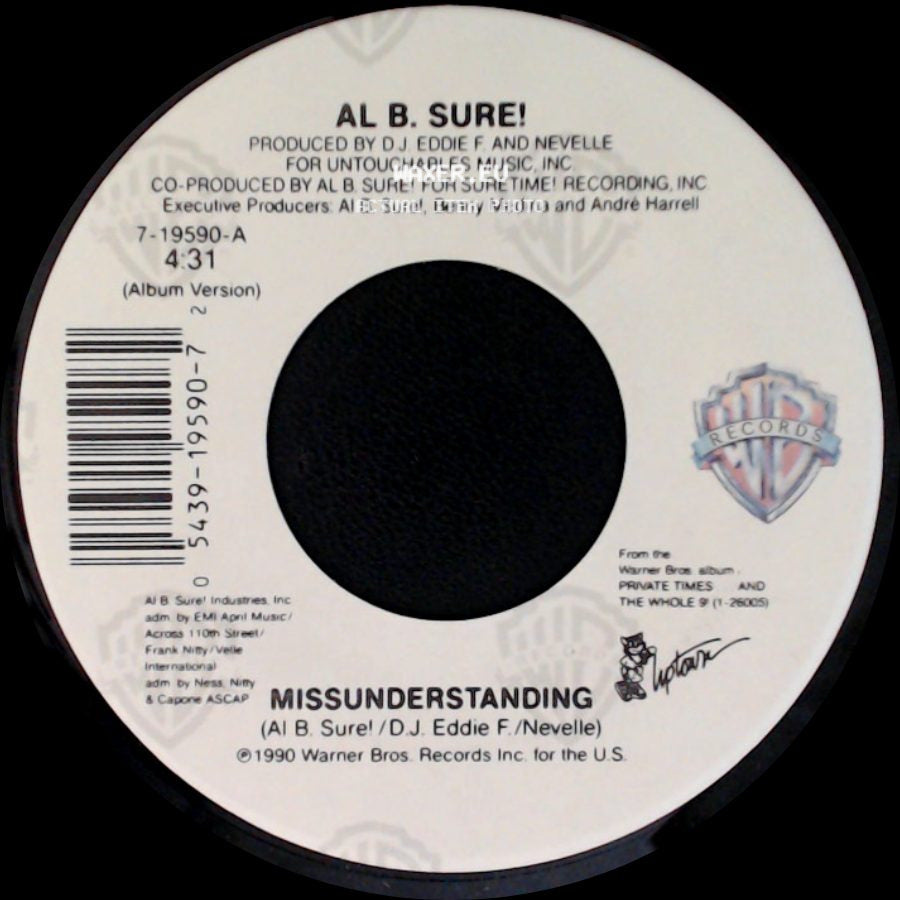 Al B. Sure! - Missunderstanding / Missunderstanding side A