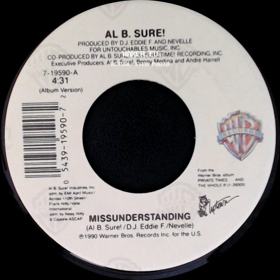 Al B. Sure! - Missunderstanding / Missunderstanding side B