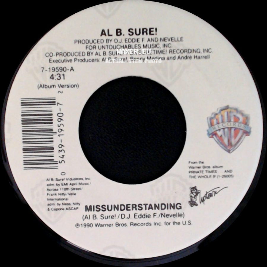 Al B. Sure! - Missunderstanding / Missunderstanding side A
