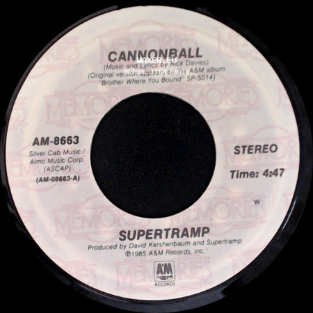 Supertramp - Better Days / Cannonball side B