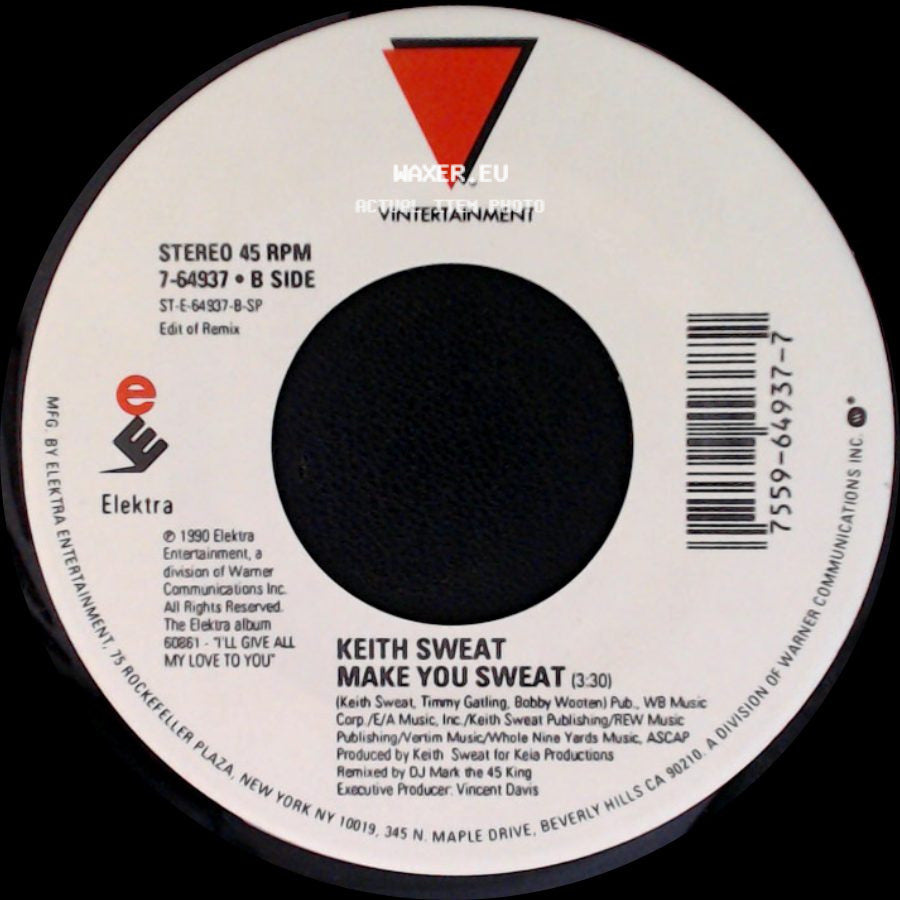 Keith Sweat - Merry Go Round / Make You Sweat side B