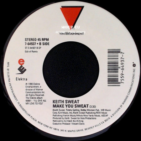 Keith Sweat - Merry Go Round / Make You Sweat side B