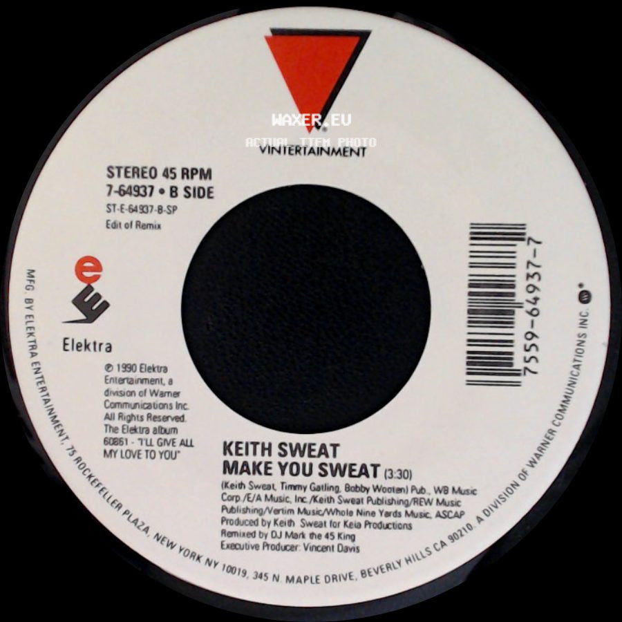 Keith Sweat - Merry Go Round / Make You Sweat side B