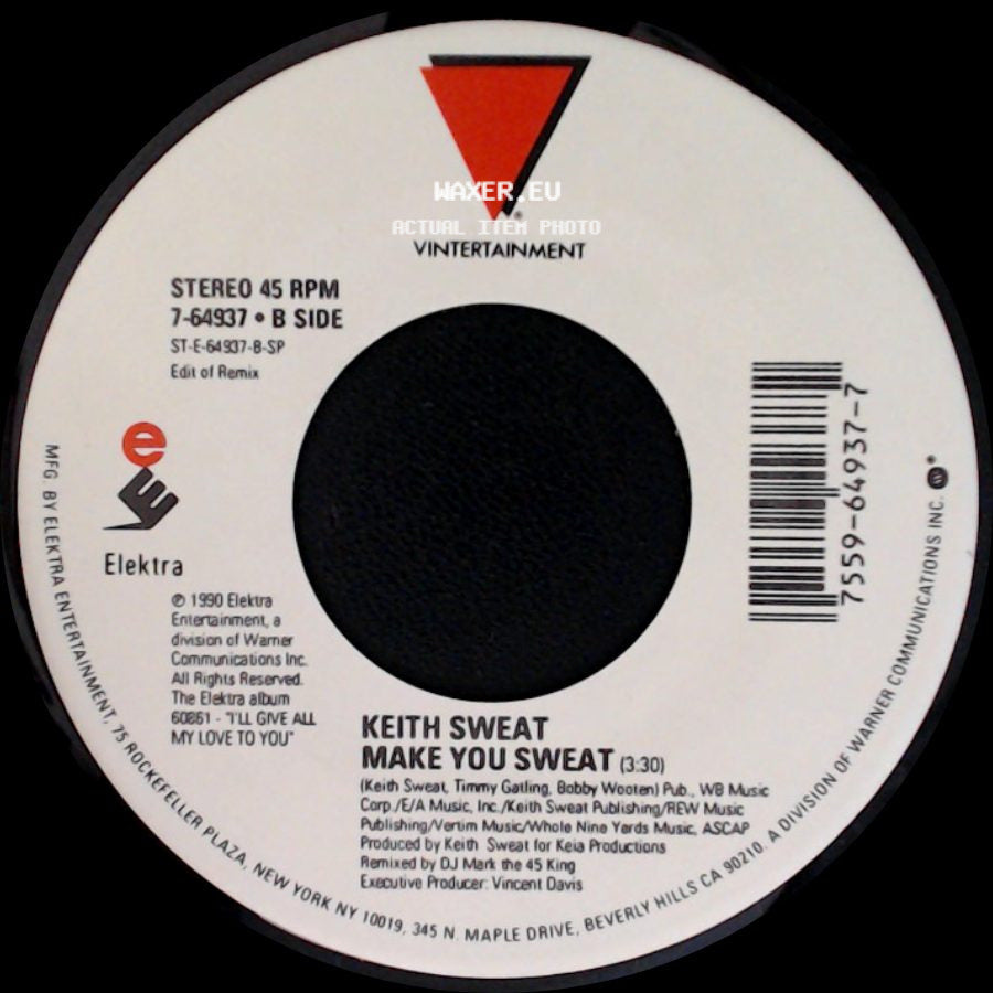 Keith Sweat - Merry Go Round / Make You Sweat side B