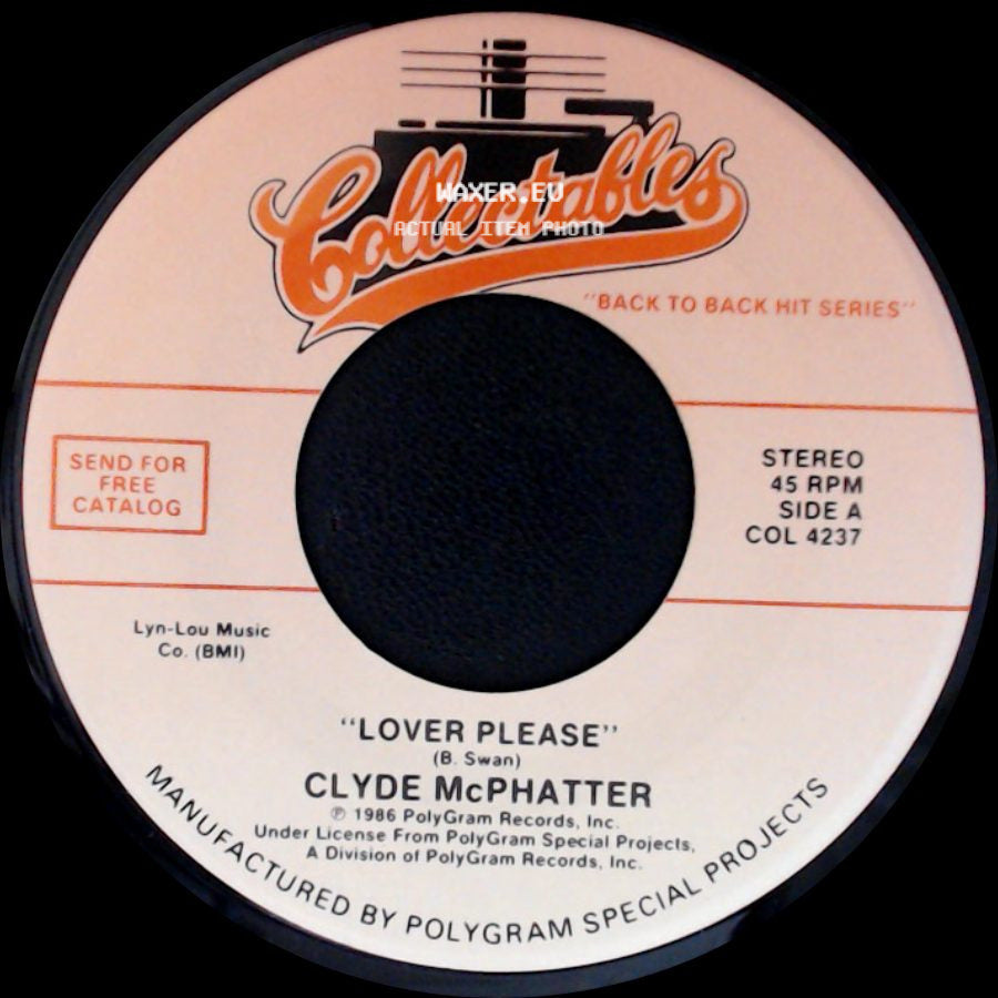 Clyde Mcphatter / The Diamonds - Lover Please / She Say (Oom Dooby Doom) side A