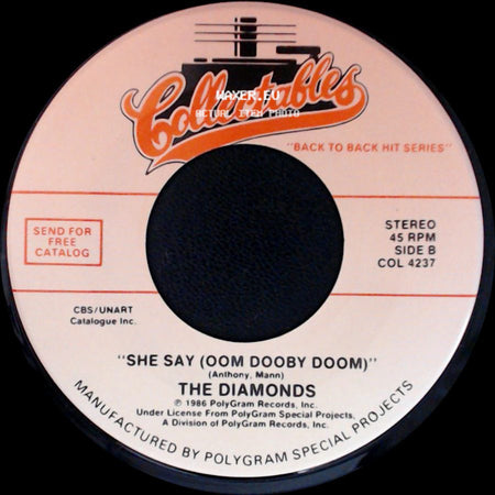 Clyde Mcphatter / The Diamonds - Lover Please / She Say (Oom Dooby Doom) side B
