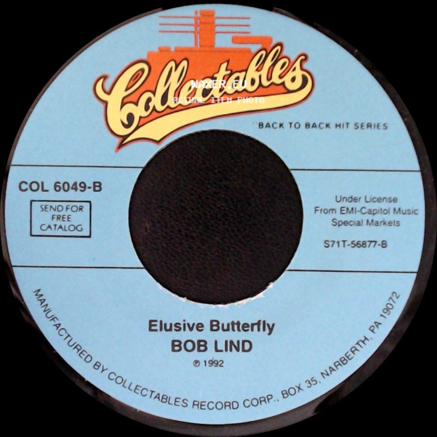 Bob Lind / Dick & Dee Dee - Elusive Butterfly / The Mountain's High side A