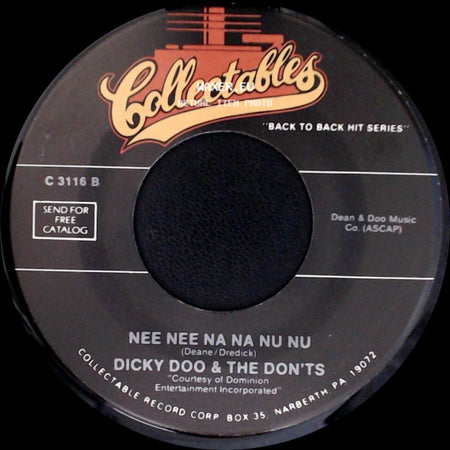 Dicky Doo & The Don'ts - Nee Nee Na Na Nu Nu / Click Clack side A