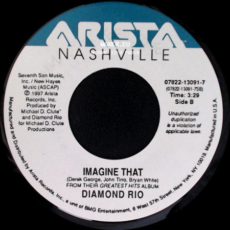 Diamond Rio - How Your Love Makes Me Feel / Imagine That side B