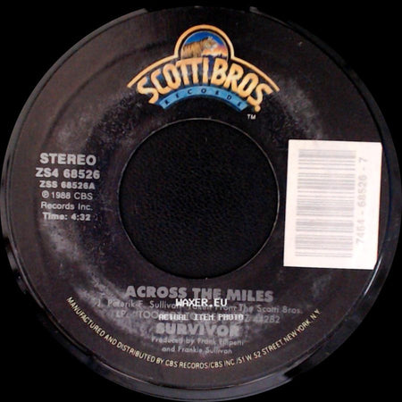 Survivor - Across The Miles / Burning Bridges side A