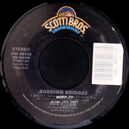 Survivor - Across The Miles / Burning Bridges side B