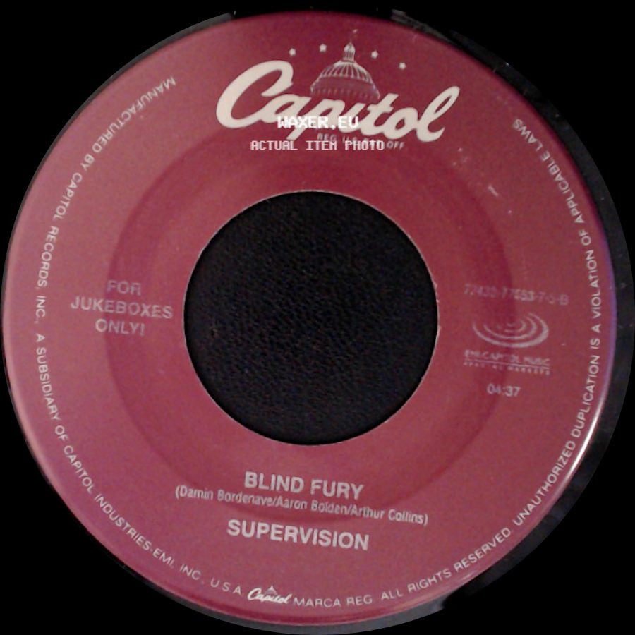 Supervision - Superstar / Blind Fury side B