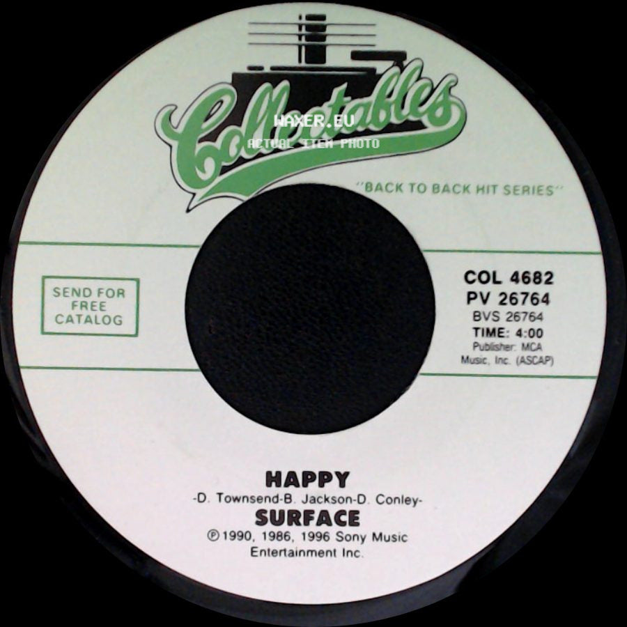 Surface - The First Time / Happy side B