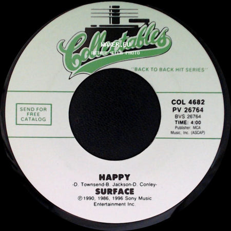 Surface - Happy / The First Time side A