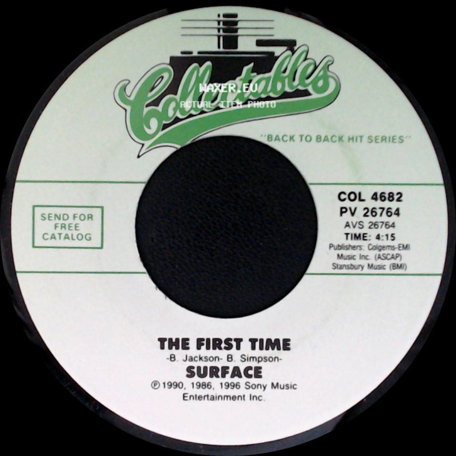 Surface - Happy / The First Time side B