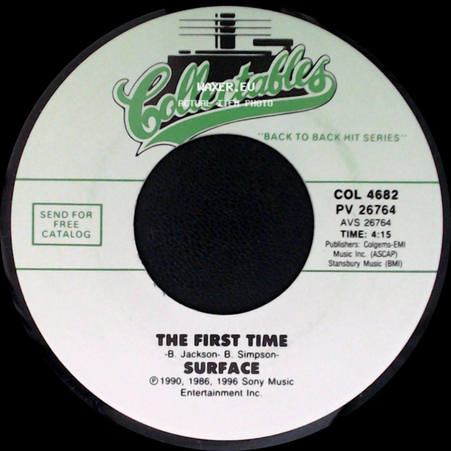 Surface - The First Time / Happy side A