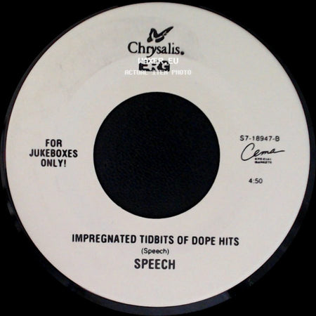 Speech - Like Marvin Gaye Said (What's Going On) / Impregnated Tidbits Of Dope Hits side B