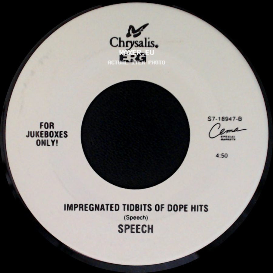 Speech - Like Marvin Gaye Said (What's Going On) / Impregnated Tidbits Of Dope Hits side B