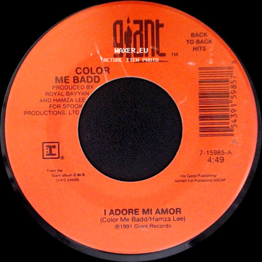 Color Me Badd - I Adore Mi Amor / All 4 Love side A