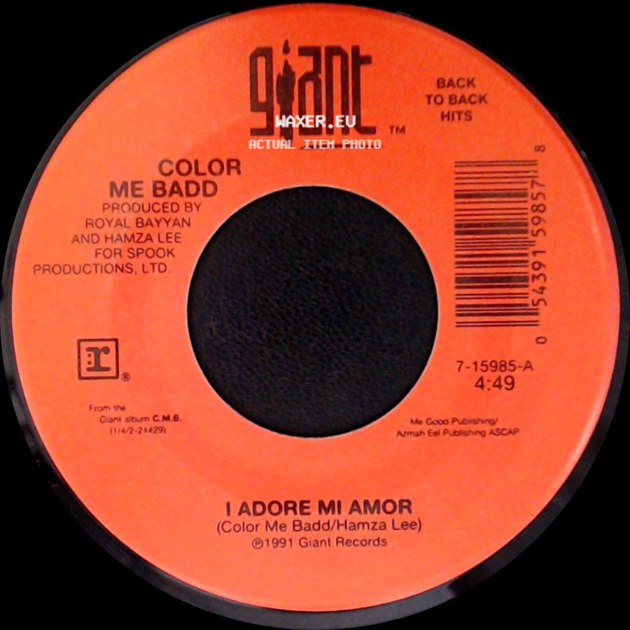 Color Me Badd - I Adore Mi Amor / All 4 Love side A