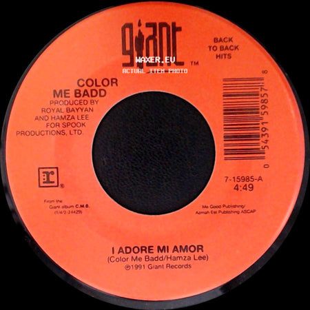 Color Me Badd - All 4 Love / I Adore Mi Amor side B