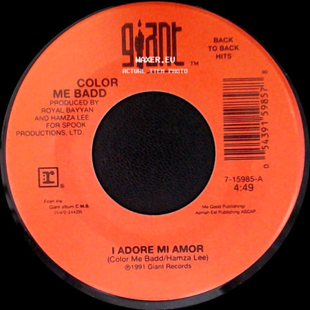 Color Me Badd - I Adore Mi Amor / All 4 Love side A