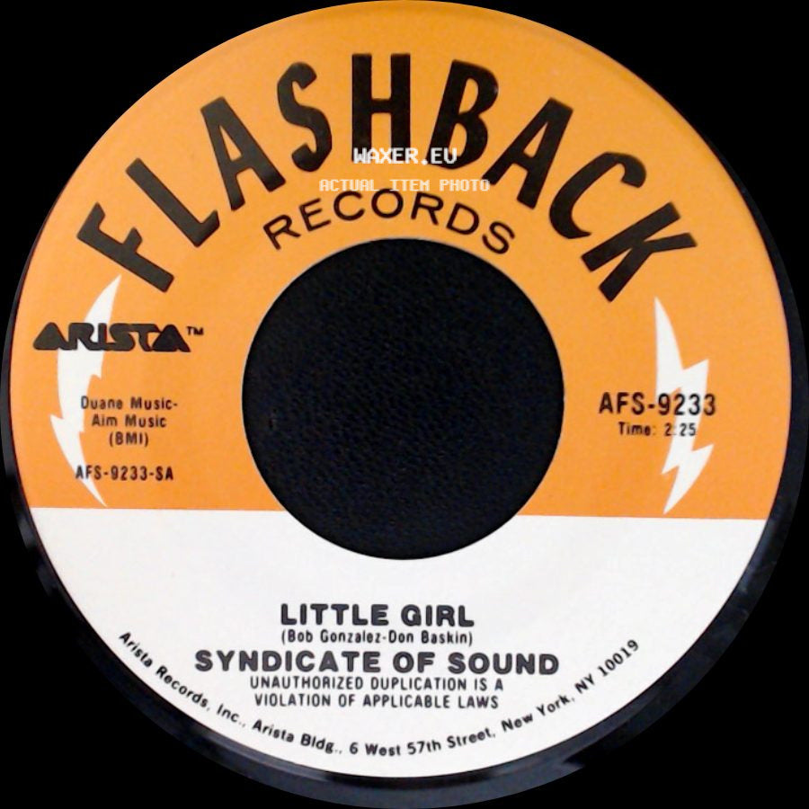 Crazy Elephant / Syndicate Of Sound - Gimme Gimme Good Lovin' / Little Girl side B