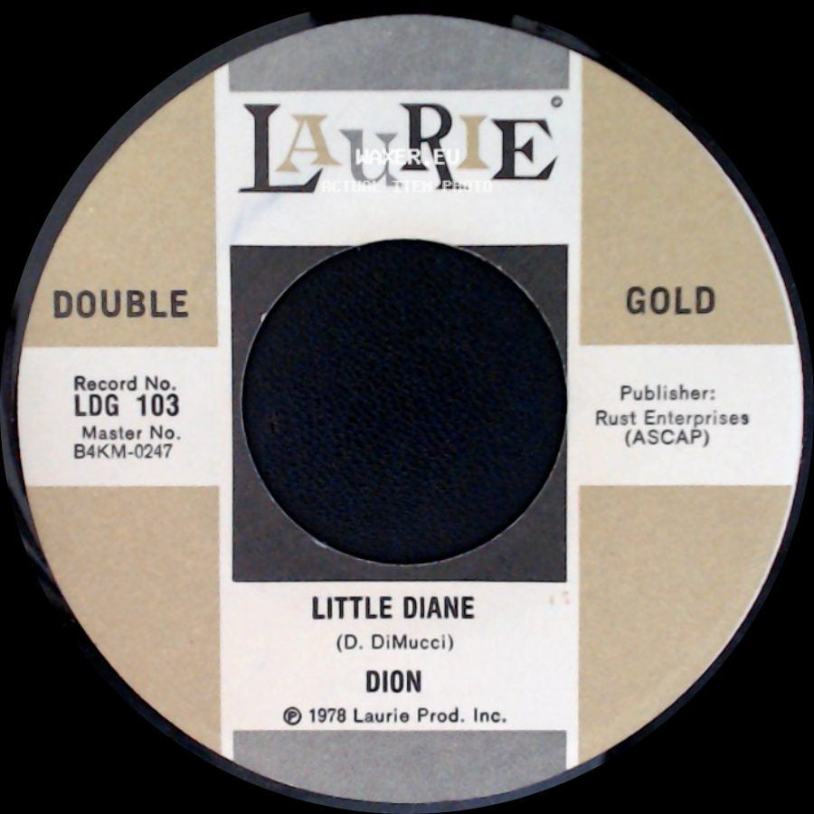 Dion - Little Diane / Lonely Teenager side A